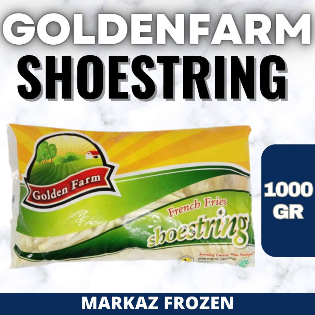 

GOLDEN FARM SHOESTRING 1KG (12/Q)