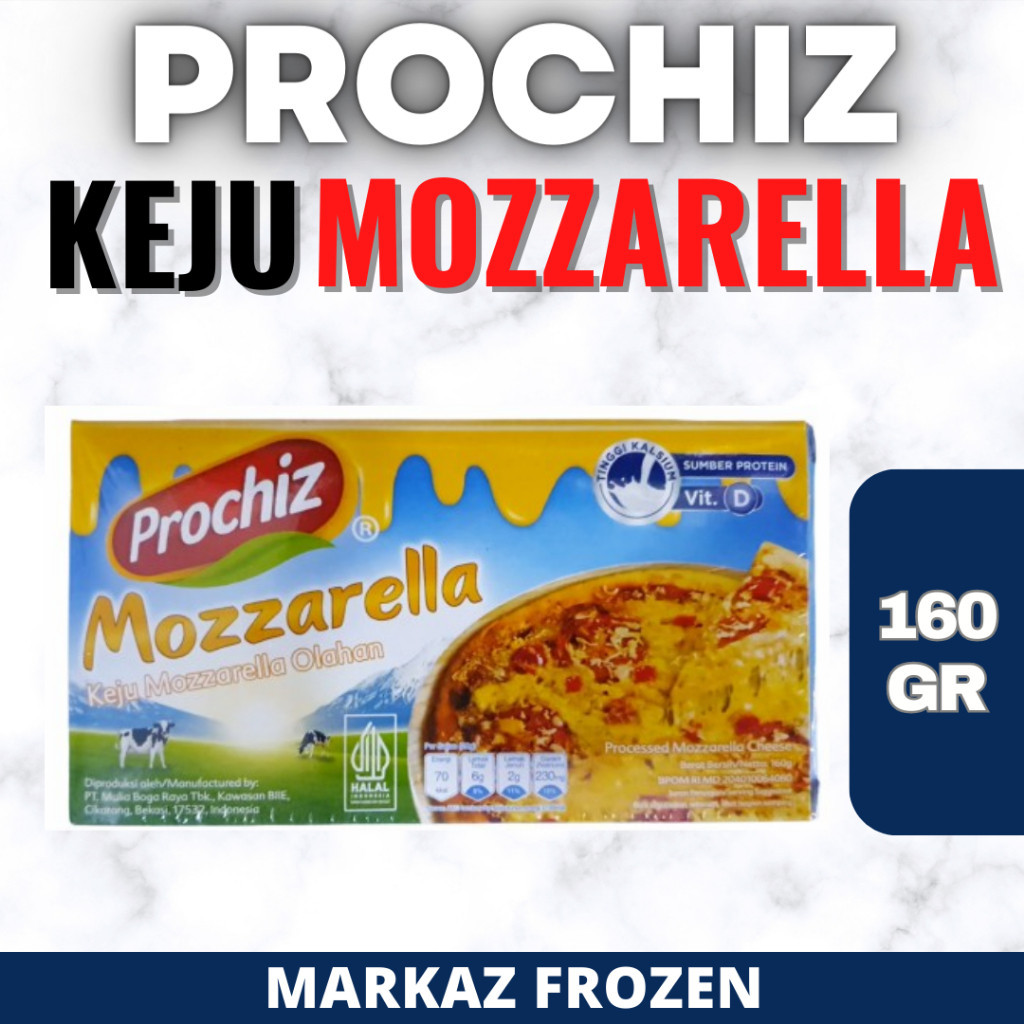 

PROCHIZ MOZZARELLA 160GR (48/Q)