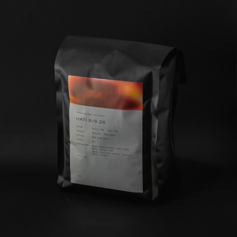 

HATI S/S 26 | BLEND | NATURAL - WASH | SPECIALTY COFFEE ESPRESSO 1000gr