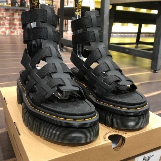 Ready Stok Sandal Tali Wanita Dr. Martens Ricki Gladiator Women'S Dearpoppy717