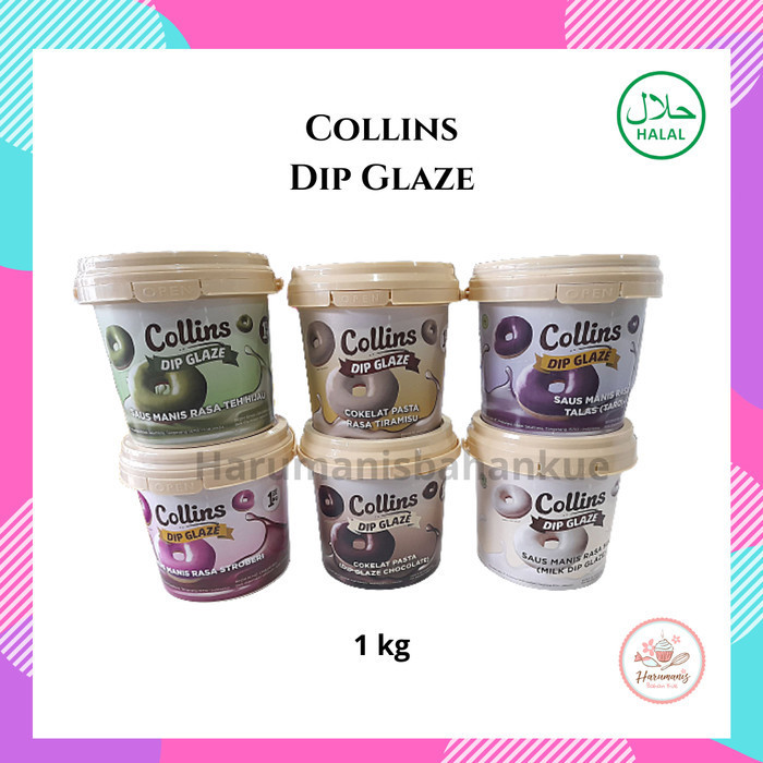 

Terlaris Collins Dip Glaze 1kg SALE