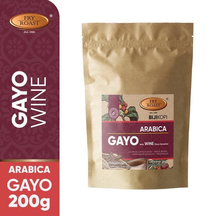 

KOPI ARABICA GAYO WINE PROCESS 200 GR BIJI/BUBUK
