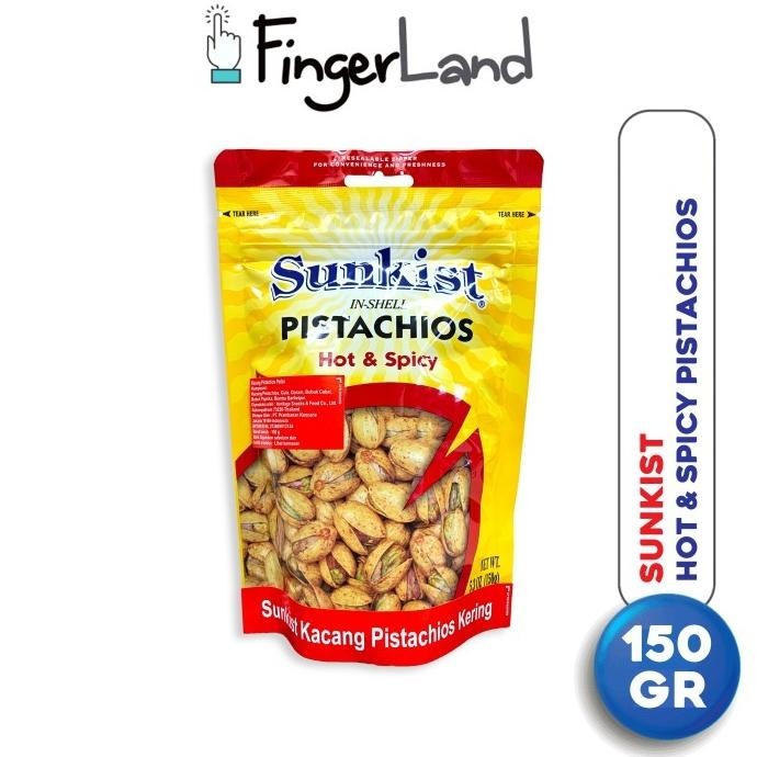 

SUNKIST Hot & Spicy Pistachios 150 gram Kacang Pistachio