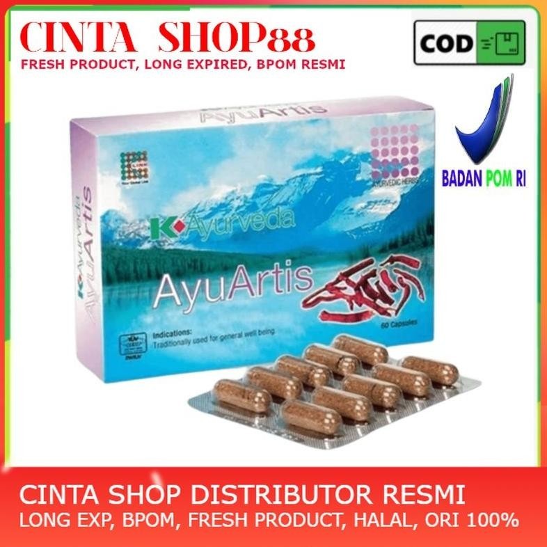 PROMO BARUUU AYUARTIS K LINK | AYU ARTIS ORINAL | AYUARTIS 30 KAPSUL | AYUARTIS 60 CAPSUL | OBAT SEN