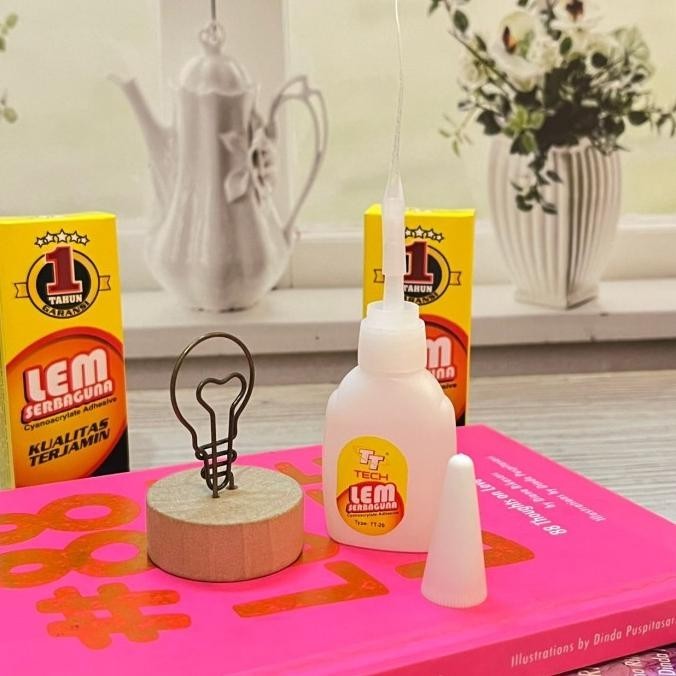 

[(Gosend Bisa) | #Bisa Faktur#-| |#Termasuk Pajak} Lem Besi Korea 20 Ml Super Glue Kuat Peralatan Kantor Bengkel Termurah