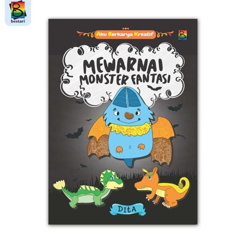 

Buku Aktivitas Anak - Mewarnai Monster Fantasi