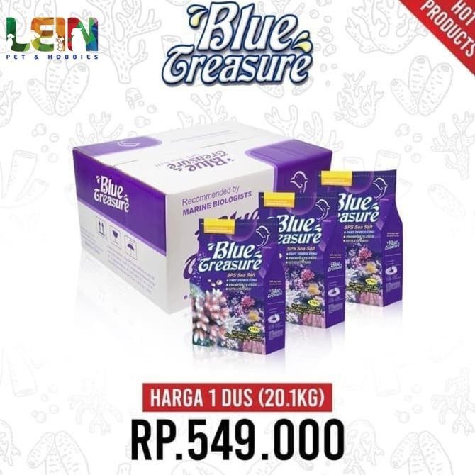 

Blue treasure SPS sea salt 20.1kg (1dus) garam ASW KHUSUS GOJEK INSTAN