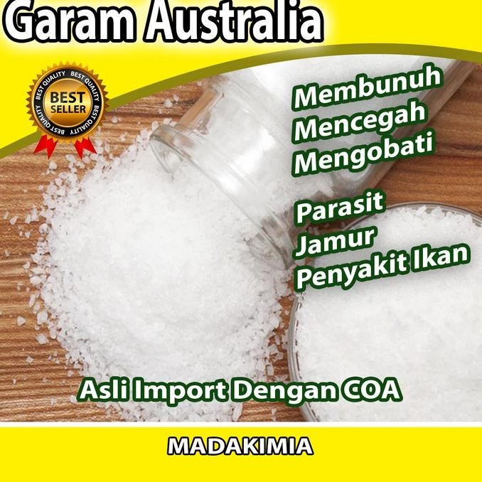 

Garam Australia Sodium Chloride Garam Ikan 25 KG Termurah Terbaik