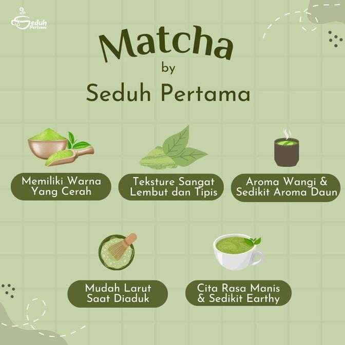 

Bigpack Grosir - Japan Original 100% Pure Matcha Green Tea Powder