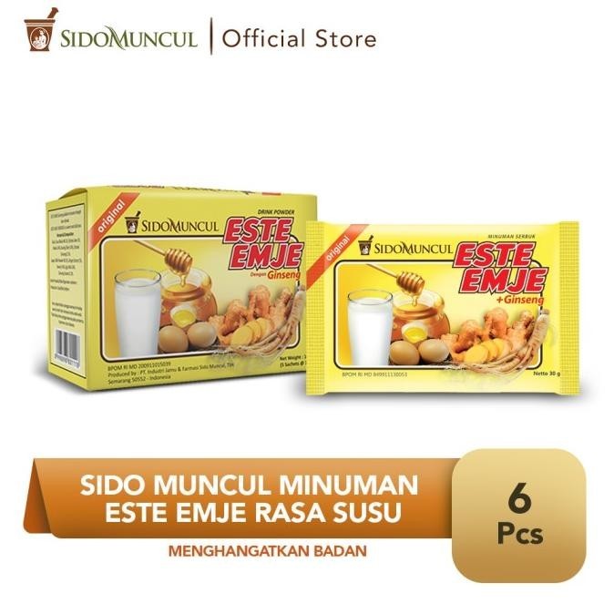 

Sido Muncul Minuman Este Emje Susu 6x5's - Menghangatkan Tubuh