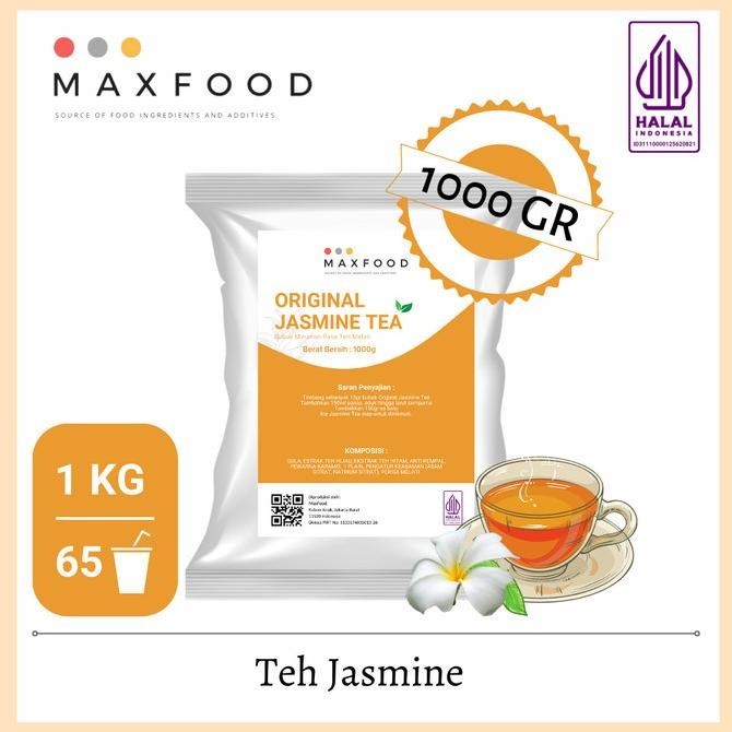 

1KG ORIGINAL JASMINE TEA MAX FOOD / BUBUK MINUMAN TEH RASA MELATI