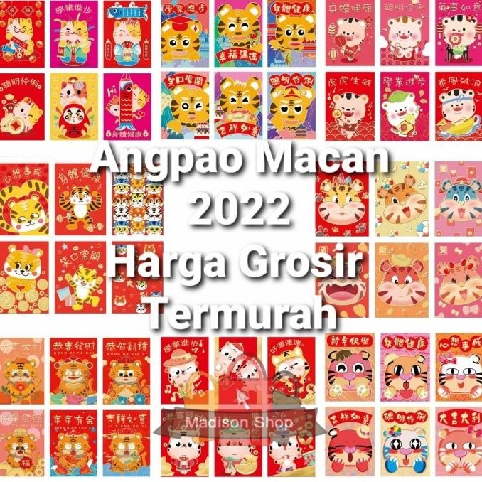 

OLH - Angpao Pendek Macan Grosir Angpao Imlek 2022 Murah Amplop Ampau Murah TERLARIS