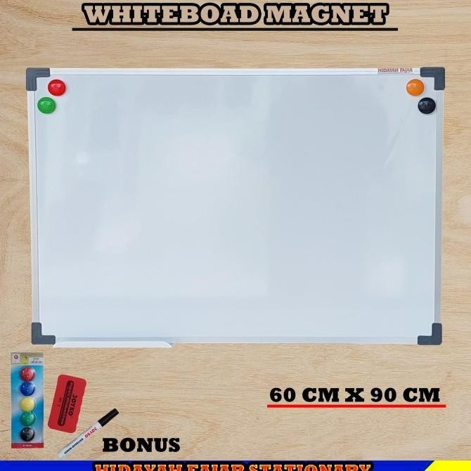 

papan tulis + white board + spidol + magnet warna