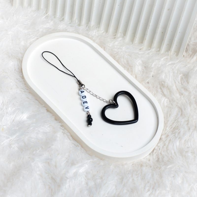 Gantungan Hp Manik Love Custom Gantungan Hp Custom Nama Gantungan Tas Custom Nama