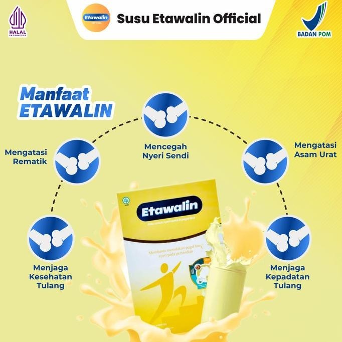 

Etawalin - Paket 3 Box Susu Ajaib Atasi Nyeri Sendi dan Tulang H24M