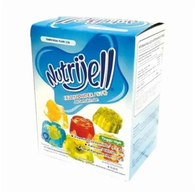 

Nutrijel Plain 1 box isi 12 saset