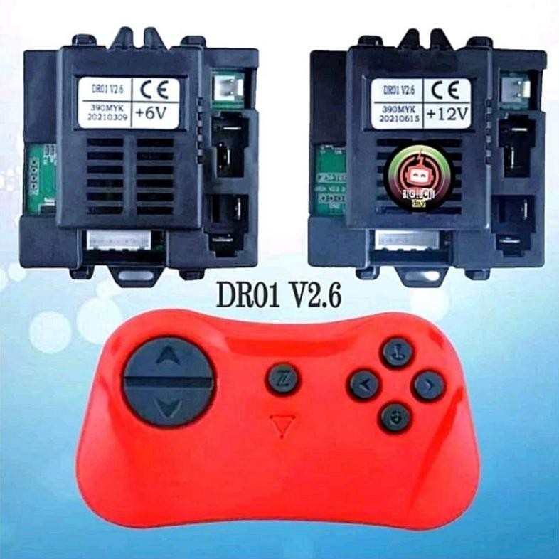 REMOT RECEIVER MOBILAN AKI DR01 V2.6 390MYK / 390BLE +6V / +12V REMOTE CONTROL RECIVER 6V 12V 7PIN R
