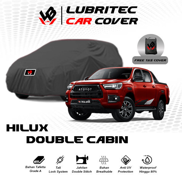 Body Cover Mobil Hilux Double Cabin / Sarung Mobil Hilux Double Cabin / Selimut Mobil Toyota Hilux D