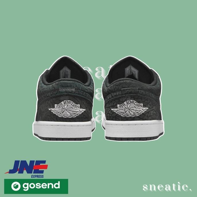Nike Air Jordan 1 Low Se Black Elephant Kanuhariss
