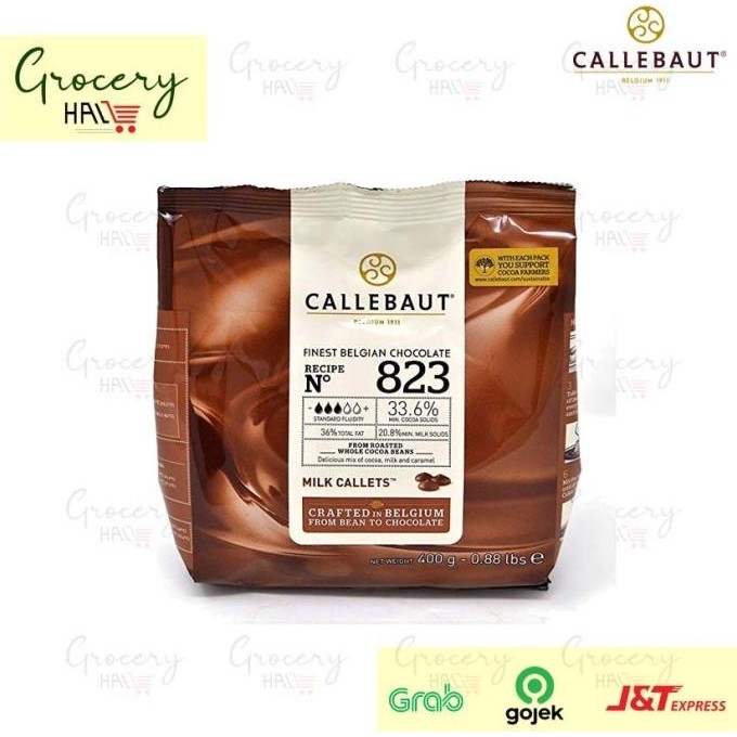 

CALLEBAUT MILK CHOCO COUVERTURE 33,6% 400 GRAM ( 823-EO-D94 )