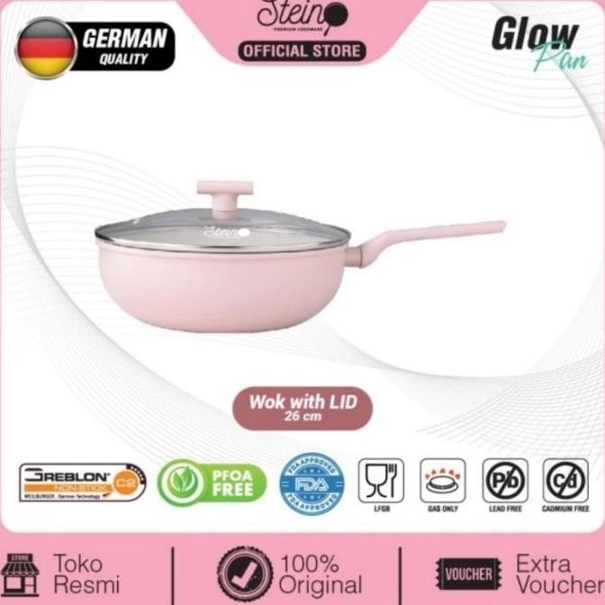 Jual Murah Stein Glow Pan Wok Pan 26 Cm / Wok Pan Stein Cookware / Gustiilasaa