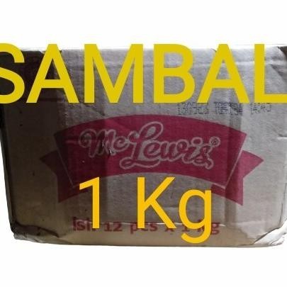 

Mc Lewis Chili Sauce 1Kg Per Dus