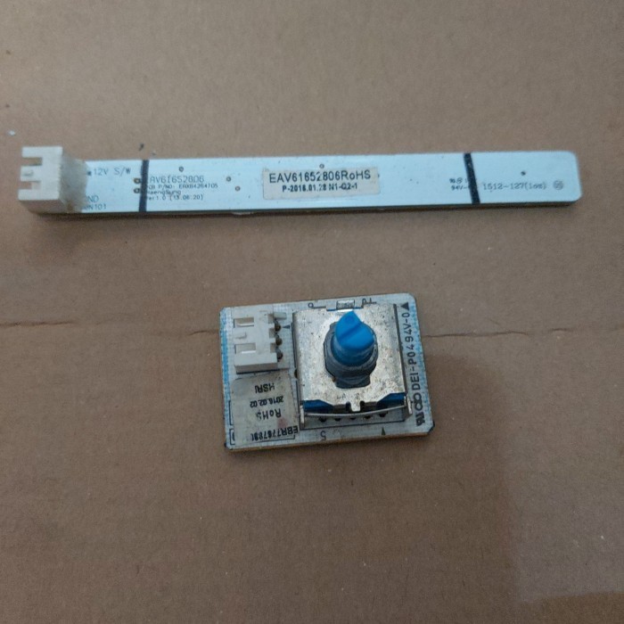 potensio suhu kulkas LG inverter & lampu Led LG inverter