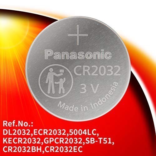 Panasonic Cr2032 Cr 2032 Cr-2032 Baterai Kancing 3V