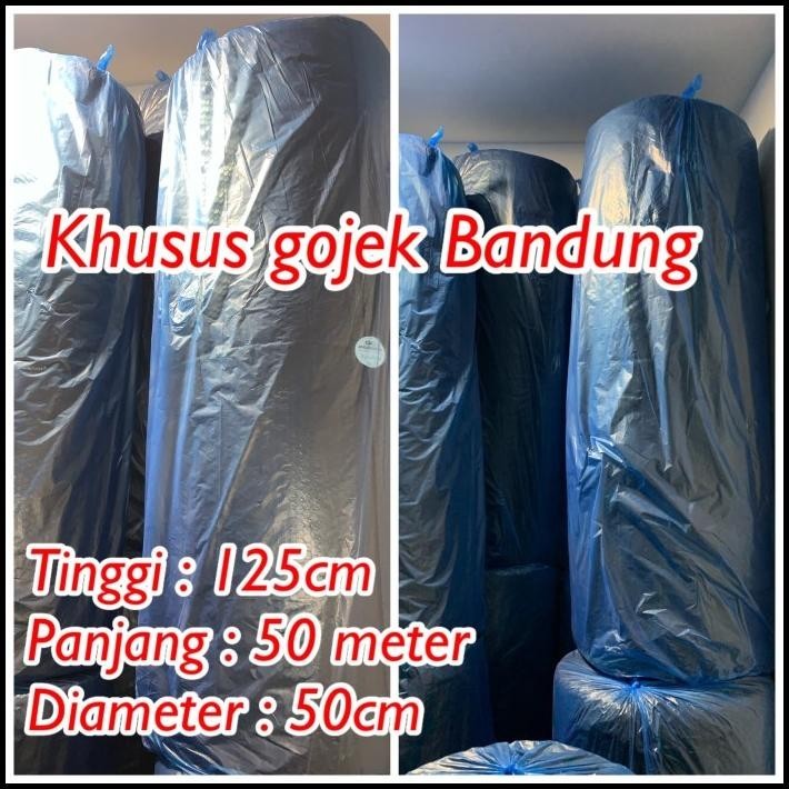 

TERBARU BUBBLE WRAP HITAM GOJEK KHUSUS BANDUNG 1 ROLL (125CM X 50 METER) !!