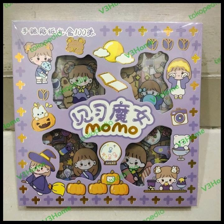 

BEST DEAL STIKER 2D 100 LEMBAR STIKER MOMO KARTUN KOREA LUCU ANTIAIR SCRAPBOOK !!!!!!!