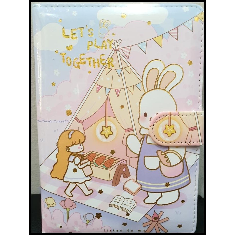 

BEST DEAL BUKU DIARY NOTEBOOK LUCU AGENDA IMPORT LET'S PLAY TOGETHER !!