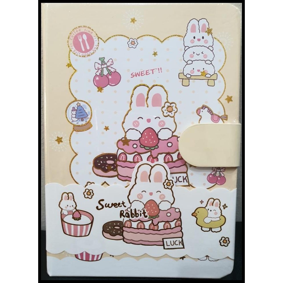 

TERMURAH BUKU DIARY NOTEBOOK LUCU AGENDA IMPORT SWEET RABBIT