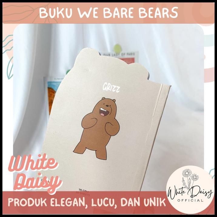 

GRATIS ONGKIR BUKU WE BARE BEARS WBB A6 NOTEBOOK TULIS MEMO CATATAN WBB NOTE BOOK NB