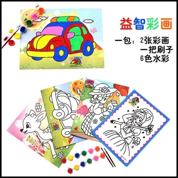 

TERBARU DIY MEWARNAI GAMBAR LUCU & CUTE DENGAN CAT AIR WATER COLOR