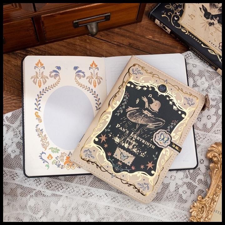 

TERMURAH MAGNETIC NOTEBOOK DIARY PAN'S LABYRINTH BUKU DIARY PU LEATHER 0881 !!