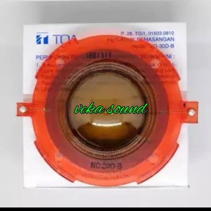 Toa ZG 30 DB Spul Corong Horn Speaker Toa Spul 30DB Diaphragm 30DB K01
