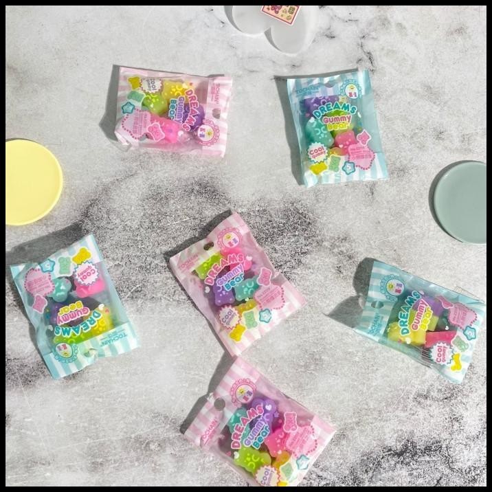 

HOT DEAL PENGHAPUS UNIK GUMMY BEAR MINI DREAM 1 PACK ISI 5 PCS HARGA TERMURAH