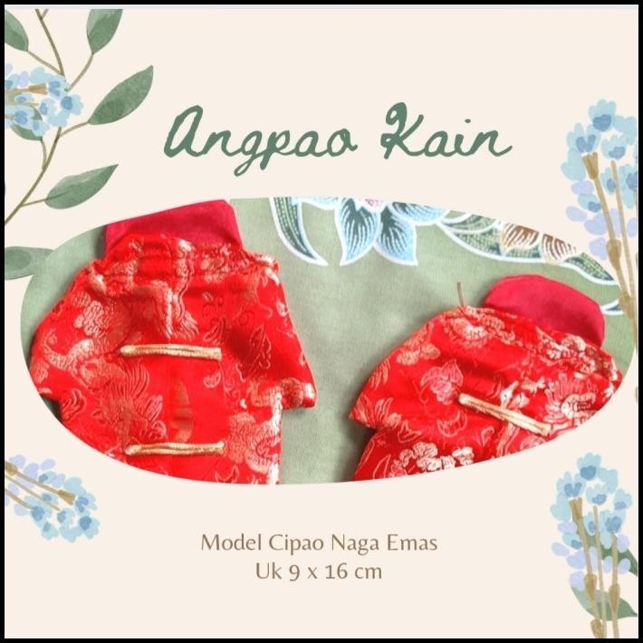 

HOT DEAL ANGPAO KAIN IMLEK/SANGIT/KAWINAN/MAHAR MODEL CIPAO NAGA EMAS !!!!!!
