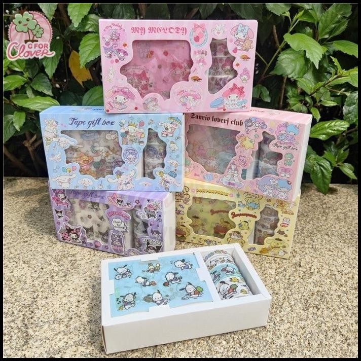 

BEST DEAL S-RIO SMALL BOX STICKER AND SOLASI STIKER VIRAL GIFT MOMO TAPE CFC !