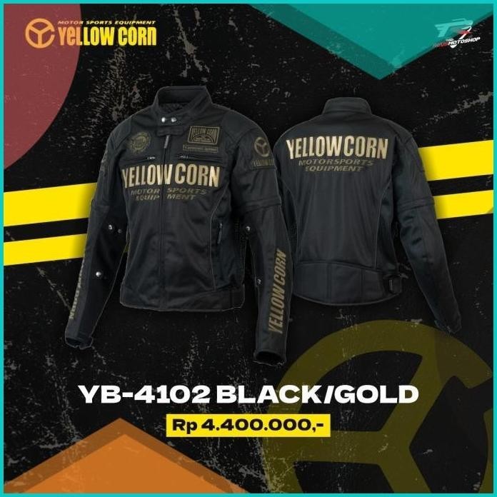 Jaket Motor Yellowcorn YB-4102 YELLOW CORN Ori - NEW 2024 13m4yZ4 acce