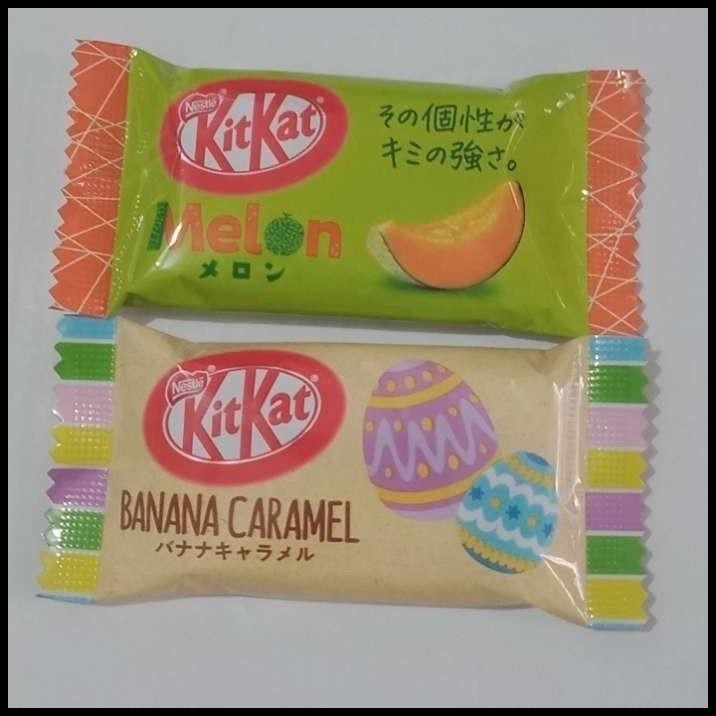 

Kit Kat / Kitkat Melon / Banana Caramel / Mini White With Salt Satuan