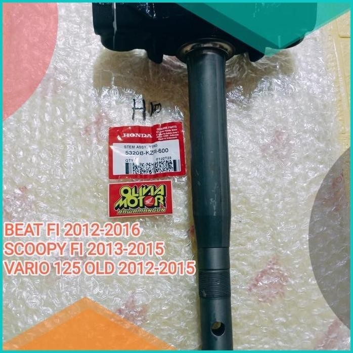 STEM ASSY STRG SEGITIGA FORK BEATFI SCOOPYFI VARIO125OLD 5320B-KZR-600