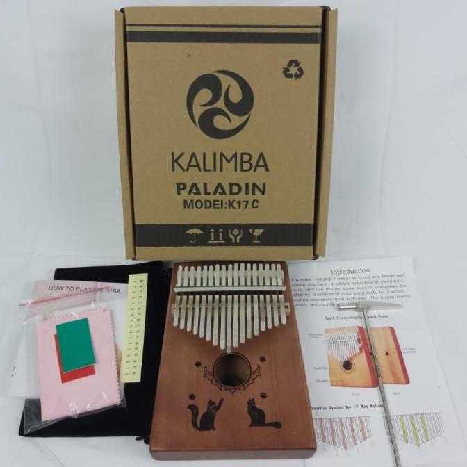 Viral Kalimba Winly K17 -Kalimba Inlude Sofcase Pelindung-Kalimba Paladin