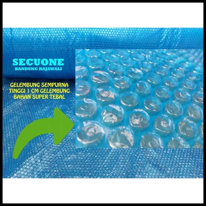 

HOT DEAL BUBBLE WRAP GELEMBUNG PLASTIK PACKING 62.5CM X 50MTR WARNA BIRU !!!!!!!