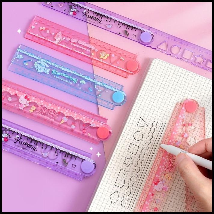 

TERMURAH TOKKADO SANRIO LICO RULER PENGGARIS LIPAT 30 CM ANAK SEKOLAH UNIK LUCU