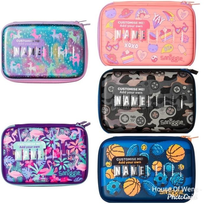 

New Smiggle Craze Id Hardtop Pencil Case - Tempat Pensil Smiggle Limited Edition