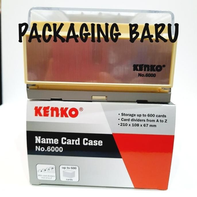 

TEMPAT KARTU NAMA/NAME CARD CASE KENKO 6000