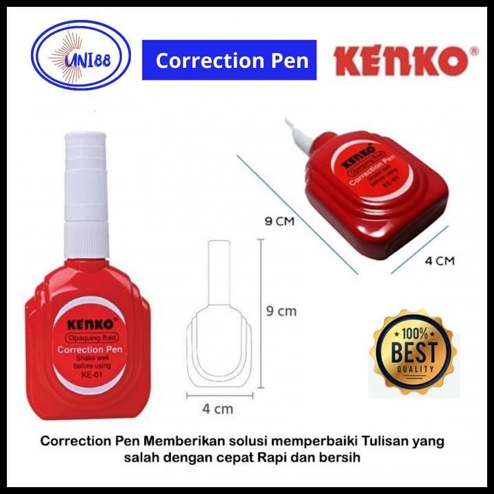 

TERBARU TIP EX TIPE X PENGHAPUS PULPEN CORRECTION PEN CAIR TAPE KENKO ORIGINAL !!!!