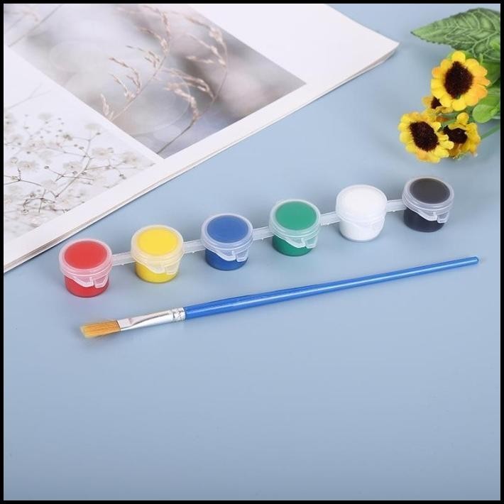 

TERBARU CAT AIR 6 WARNA FREE KUAS - TAMBAHAN ALAT LUKIS / ALAT MELUKIS