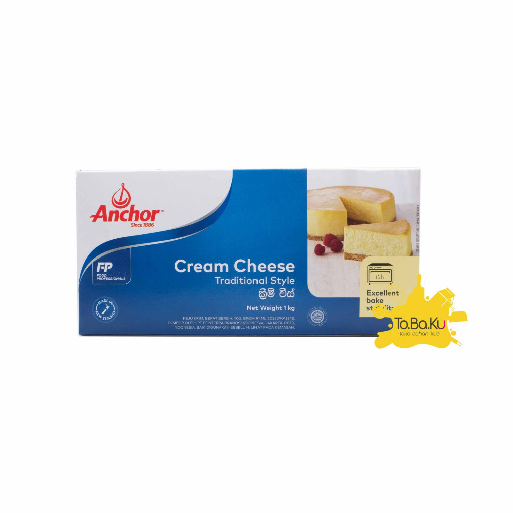 

Anchor Cream Cheese 1kg (Box)